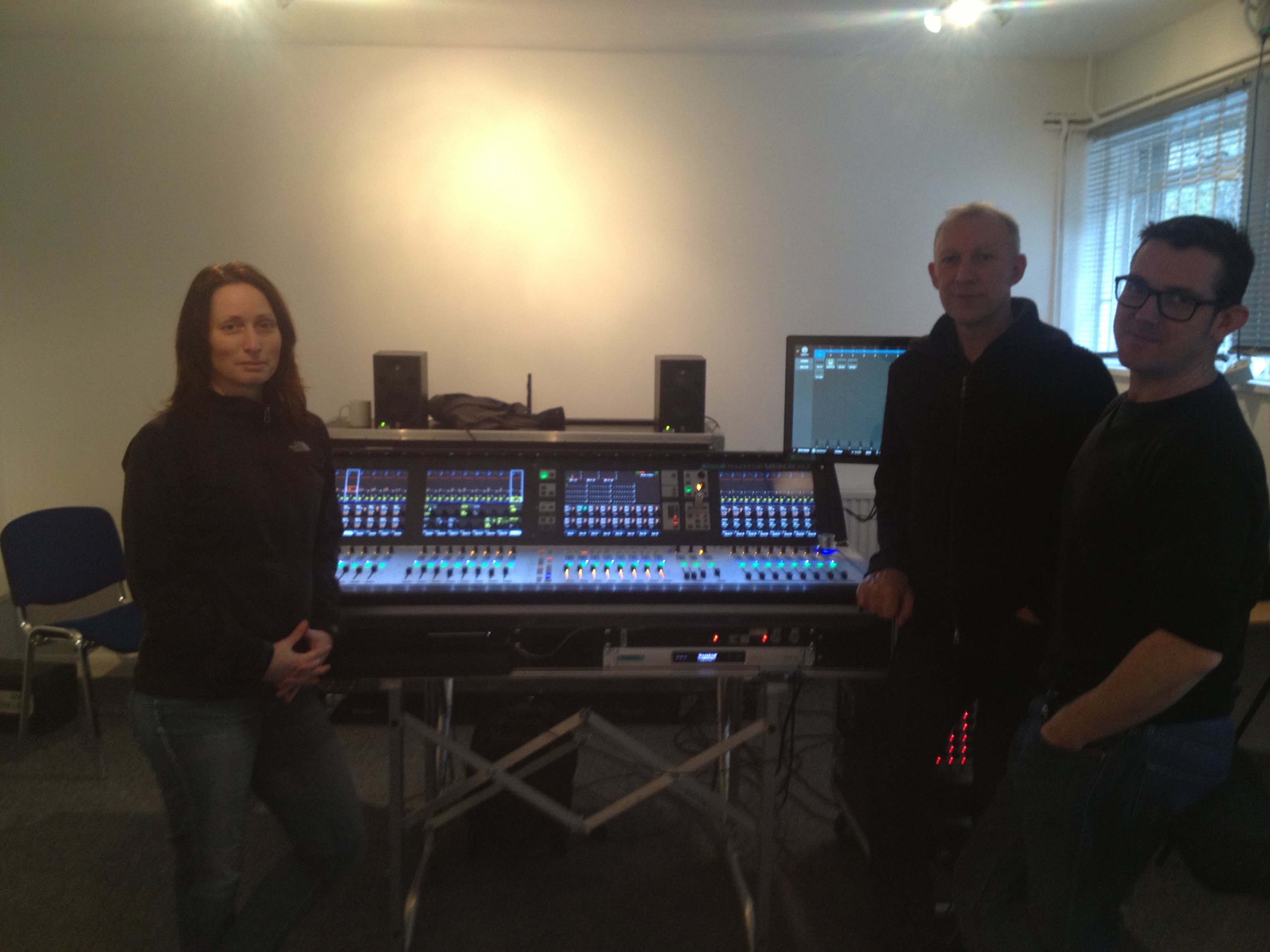 Introduction to the Vi3000 by Andy Holmes & Dom Harter, respectively Prod.manager and Sales director from Soundcraft