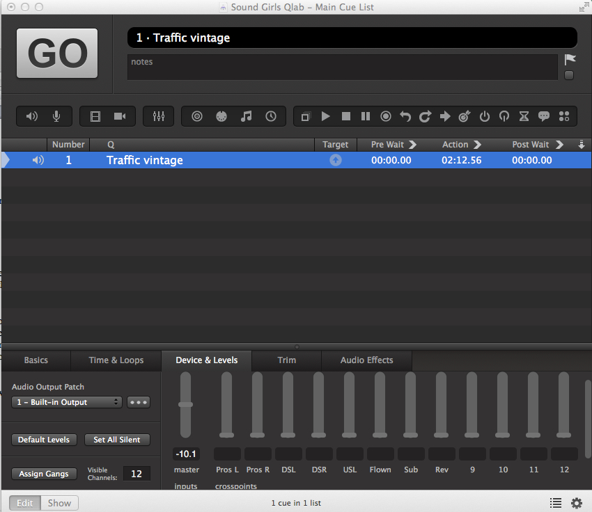 QLab An Introduction
